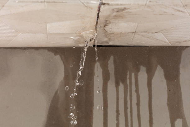 Professional Commercial Water Damage Restoration technician working in Womelsdorf, PA